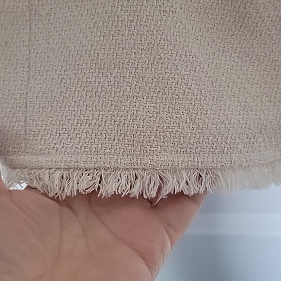 OAK + FORT Cream Mini Dress - Picture 7 of 8